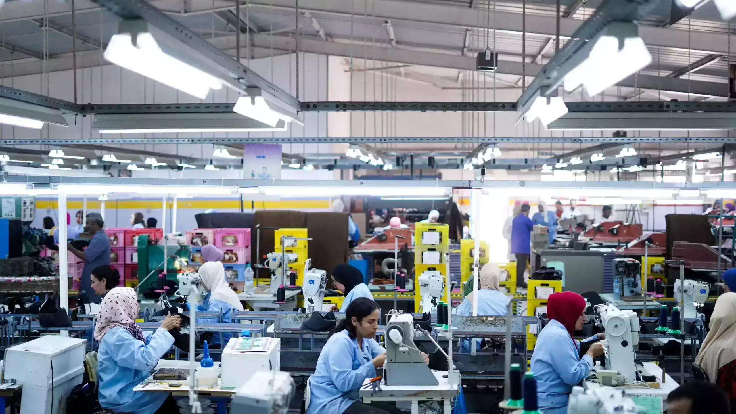 Laboratorio de producción de calzado